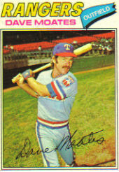 1977 Topps Baseball Cards      588     Dave Moates